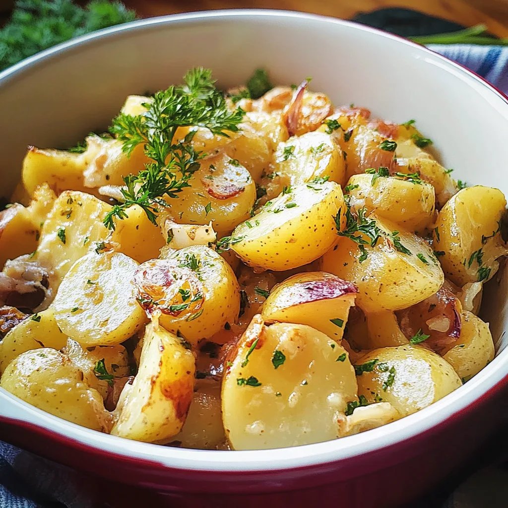 Kartoffelsalat mit Brühe – Omas unglaublicher Klassiker