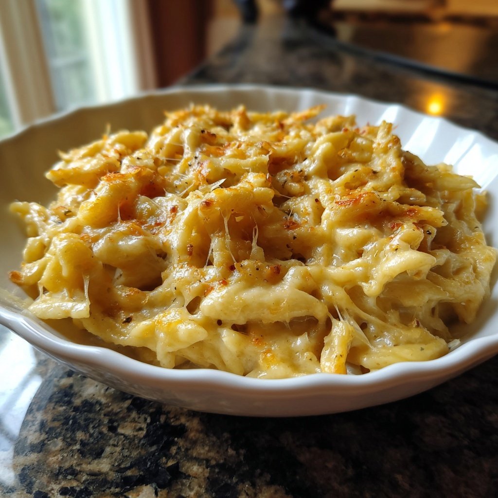 Klassische Allgäuer Käsespätzle