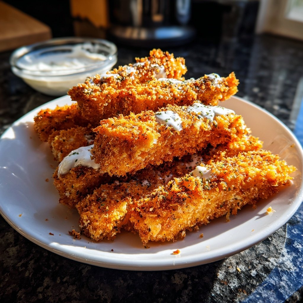 Crispy Battered Salmon Fingers