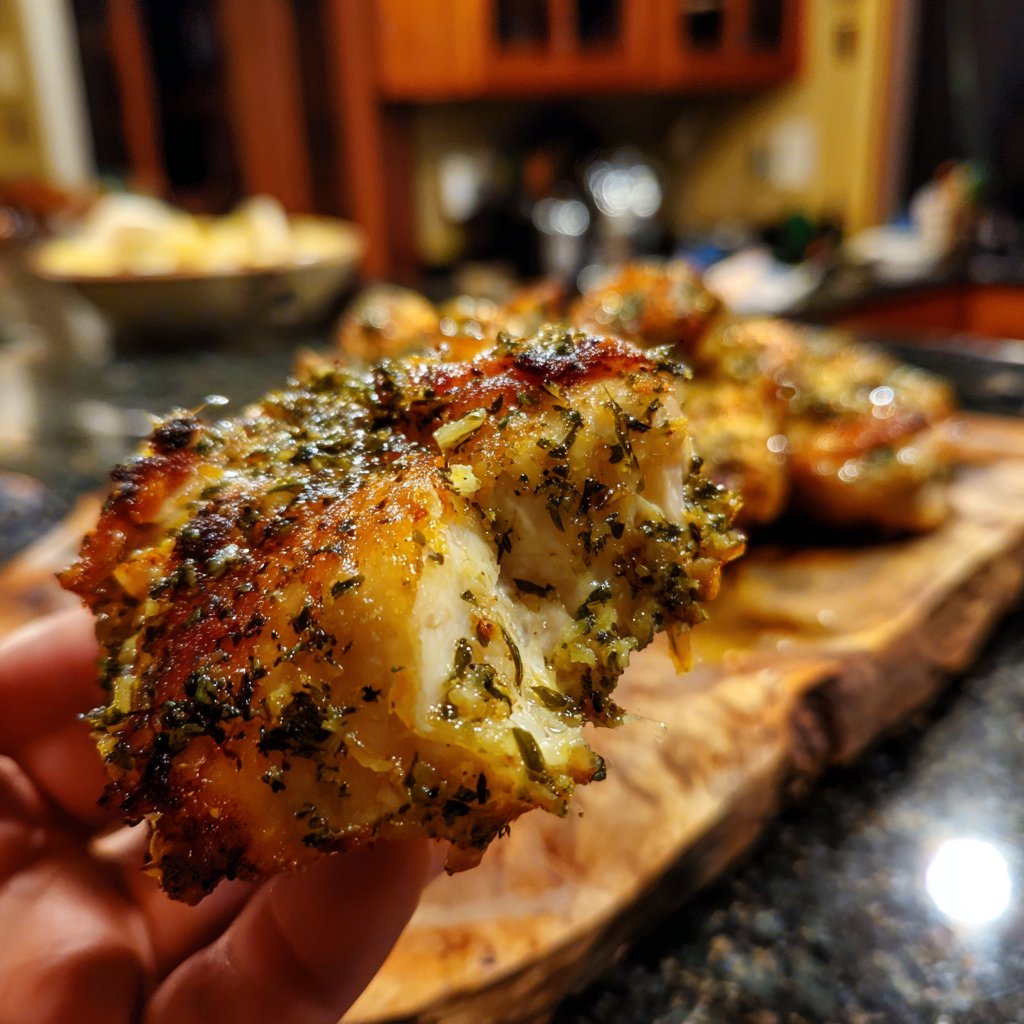 Herzhafter Zitronen-Knoblauch-Hühnchen