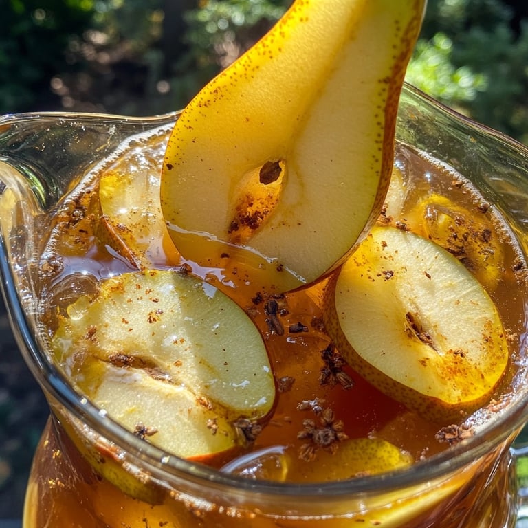 Fruchtig - Birnenpunsch