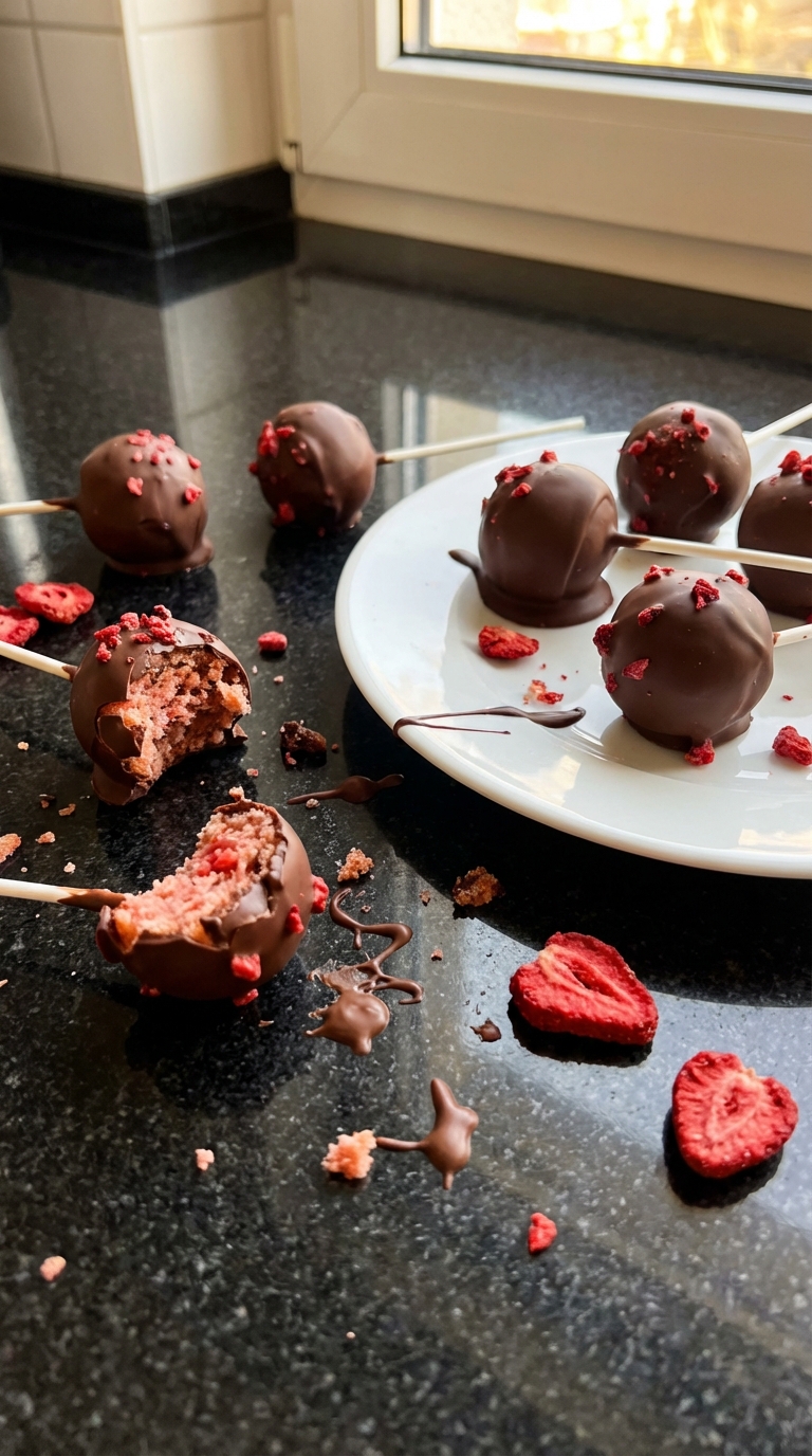 Erdbeer Schoko Cake Pops​