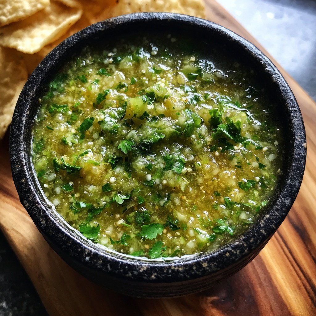 Tomatillo Salsa Verde