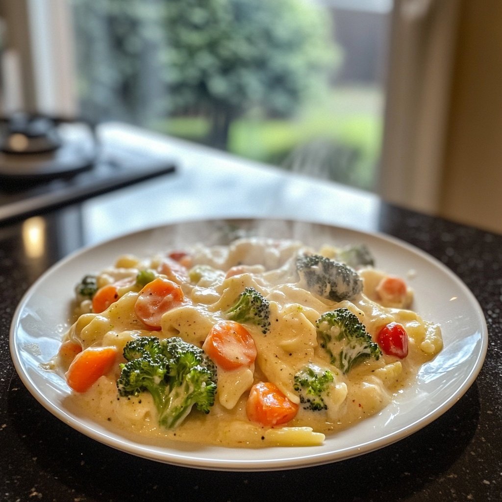 Schnelle-und-Einfache One-Pot-Pasta mit Wintergemüse