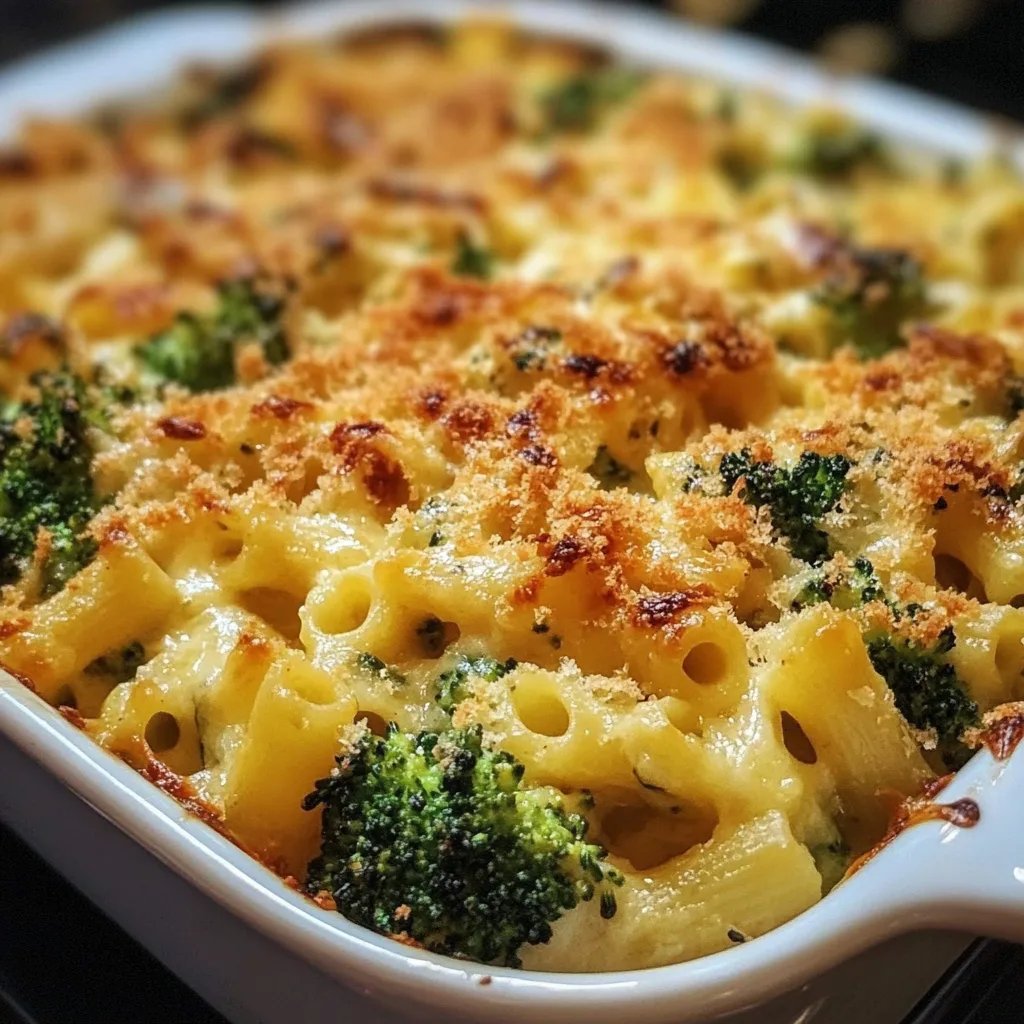 Nudelauflauf mit Brokkoli