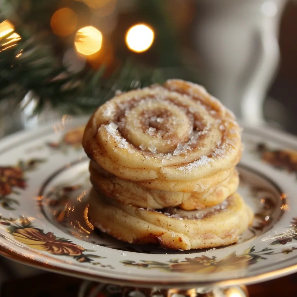 ZIMTSCHNECKENPLÄTZCHEN