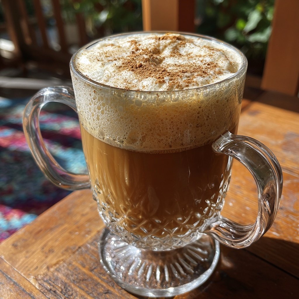 Klassischer Deutscher Eierpunsch mit Rum