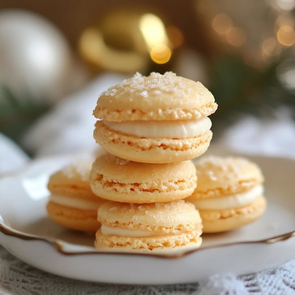 Saftige Milchmädchen-Makronen