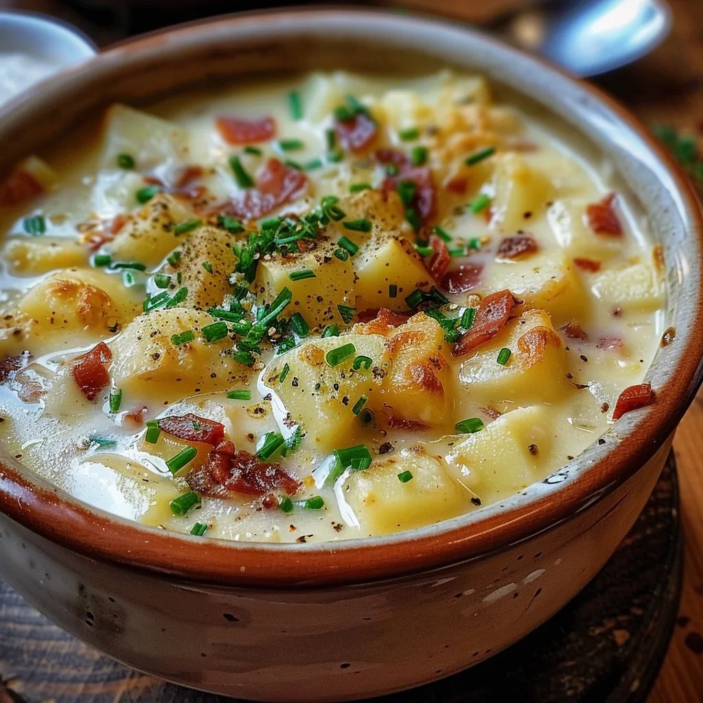 Cremige Kartoffel-Käse-Suppe