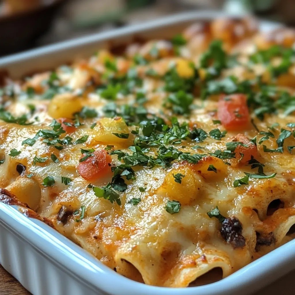 Hähnchen-Burrito-Auflauf: Ein Unglaubliches Ultimatives Rezept für 4 Personen