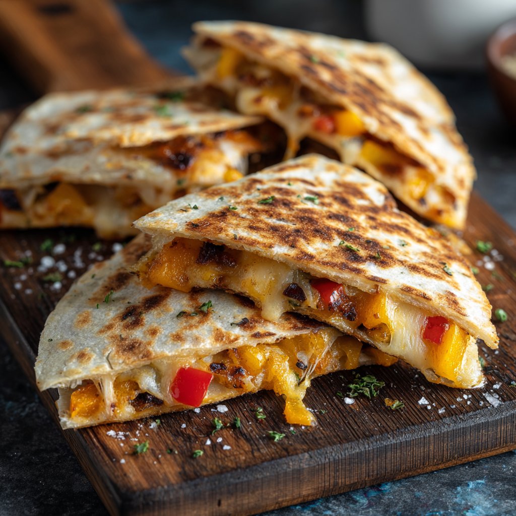 Mini Gemüse Quesadillas