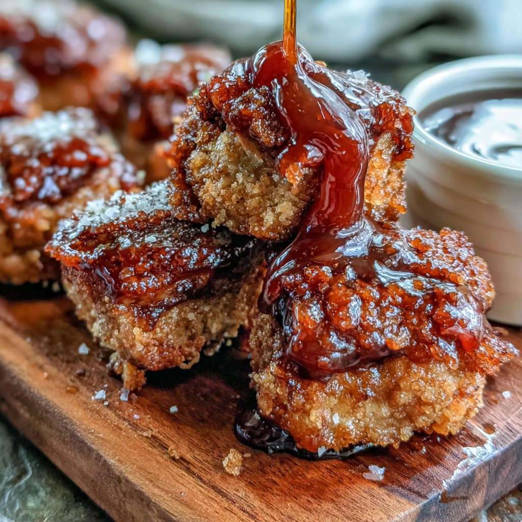 Ahornsirup Bourbon BBQ Glasur