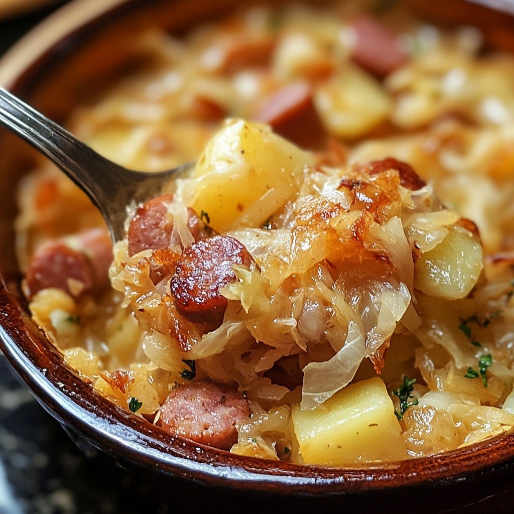 Deftiger Sauerkrauteintopf