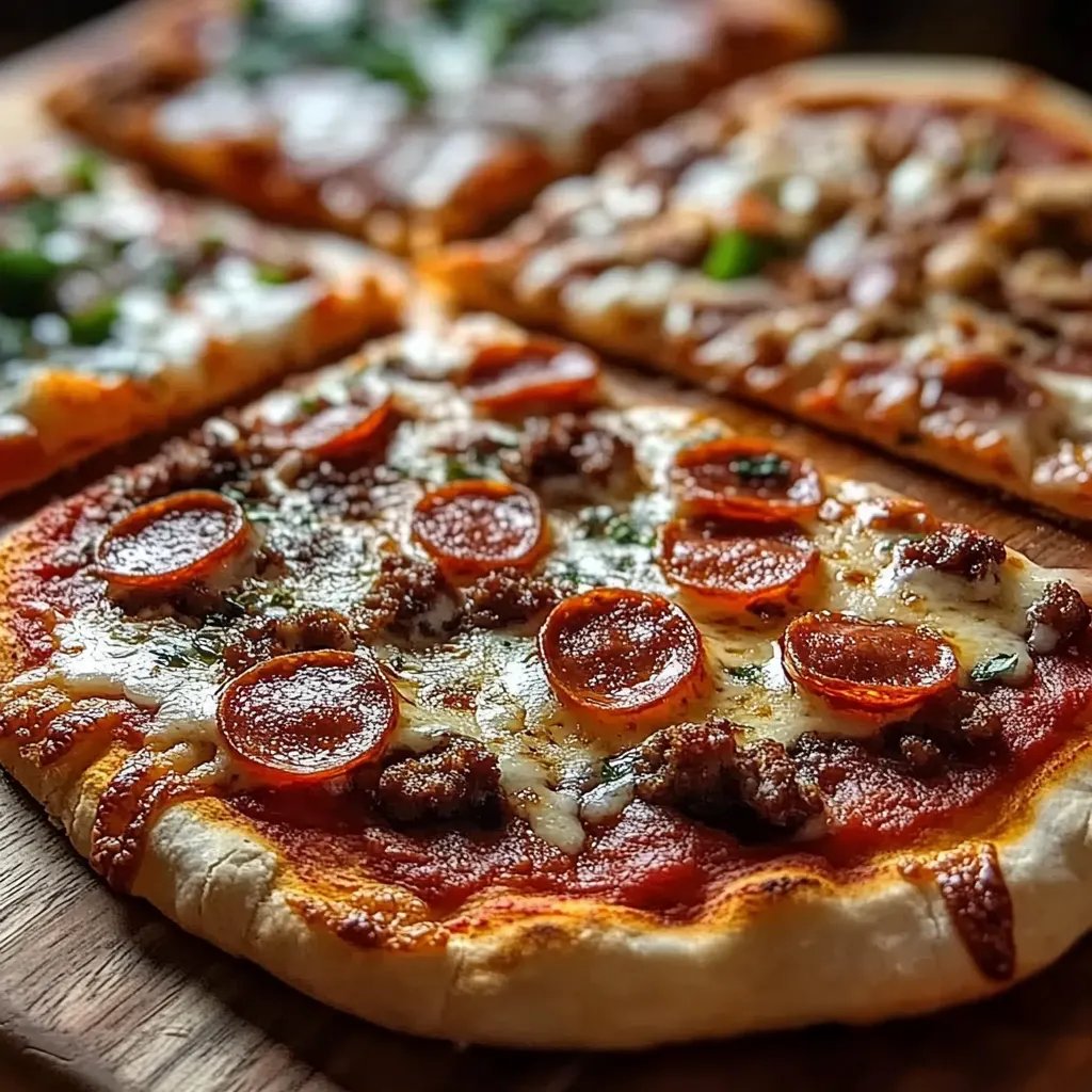 Pizza-Burger-Kombination: Ein Unglaubliches Ultimatives Rezept für 4 Personen