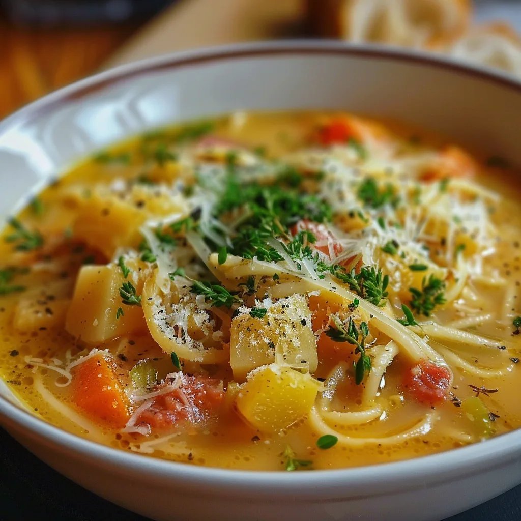 Ungarische Kartoffelsuppe