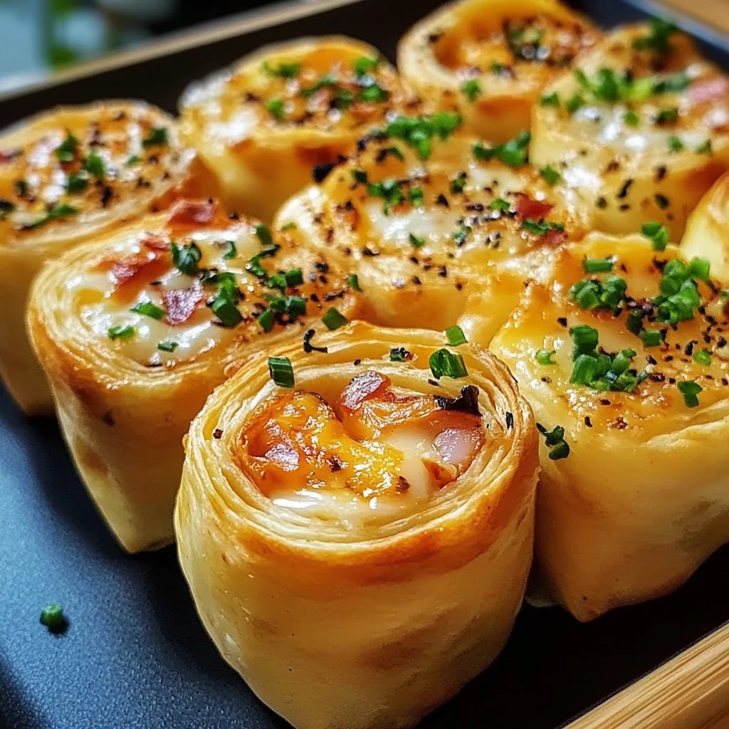 Frühstücksrollen mit Ei, Käse & Speck: Ein Unglaublich Ultimatives Rezept für 4 Personen