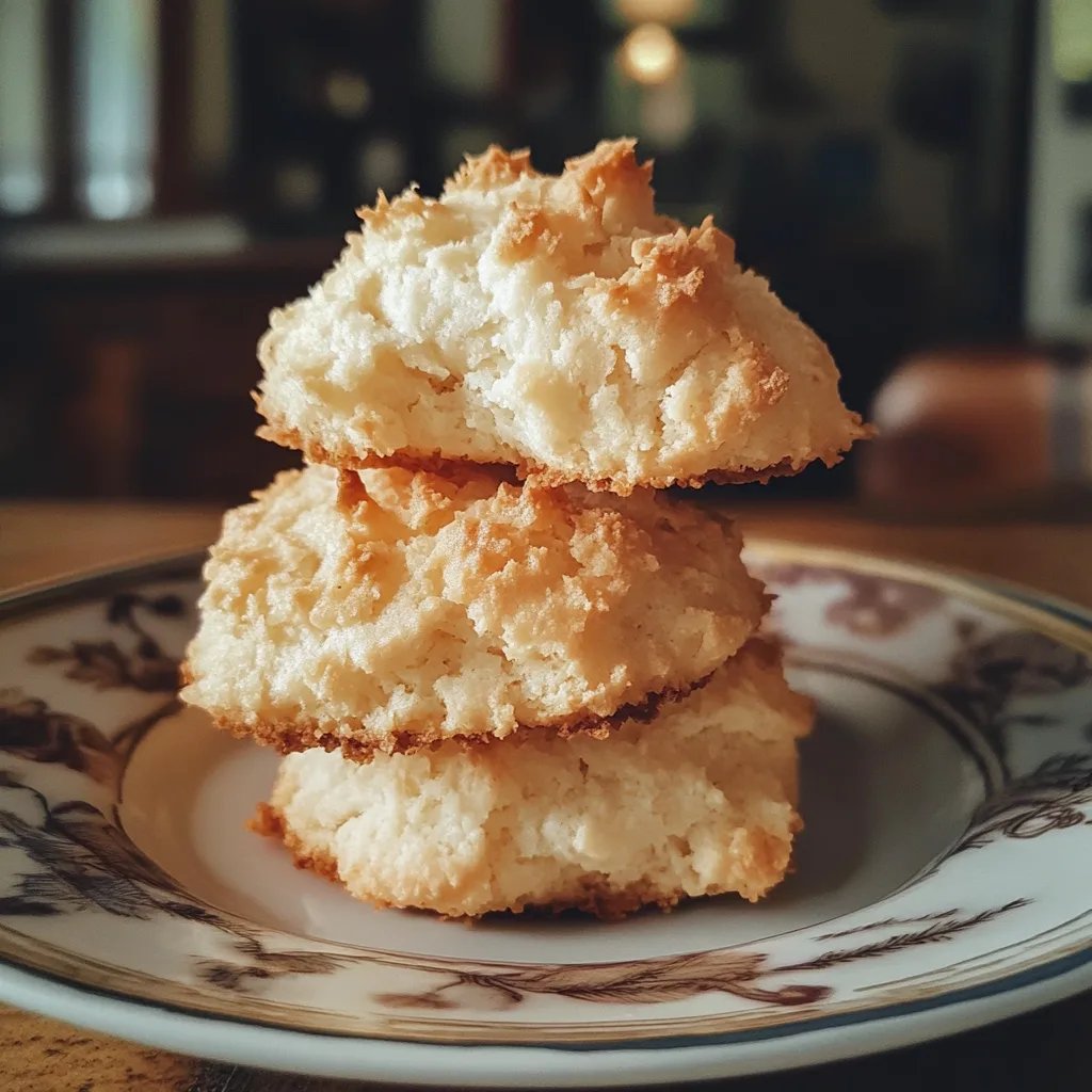 Omas Kokosmakronen - supersaftig