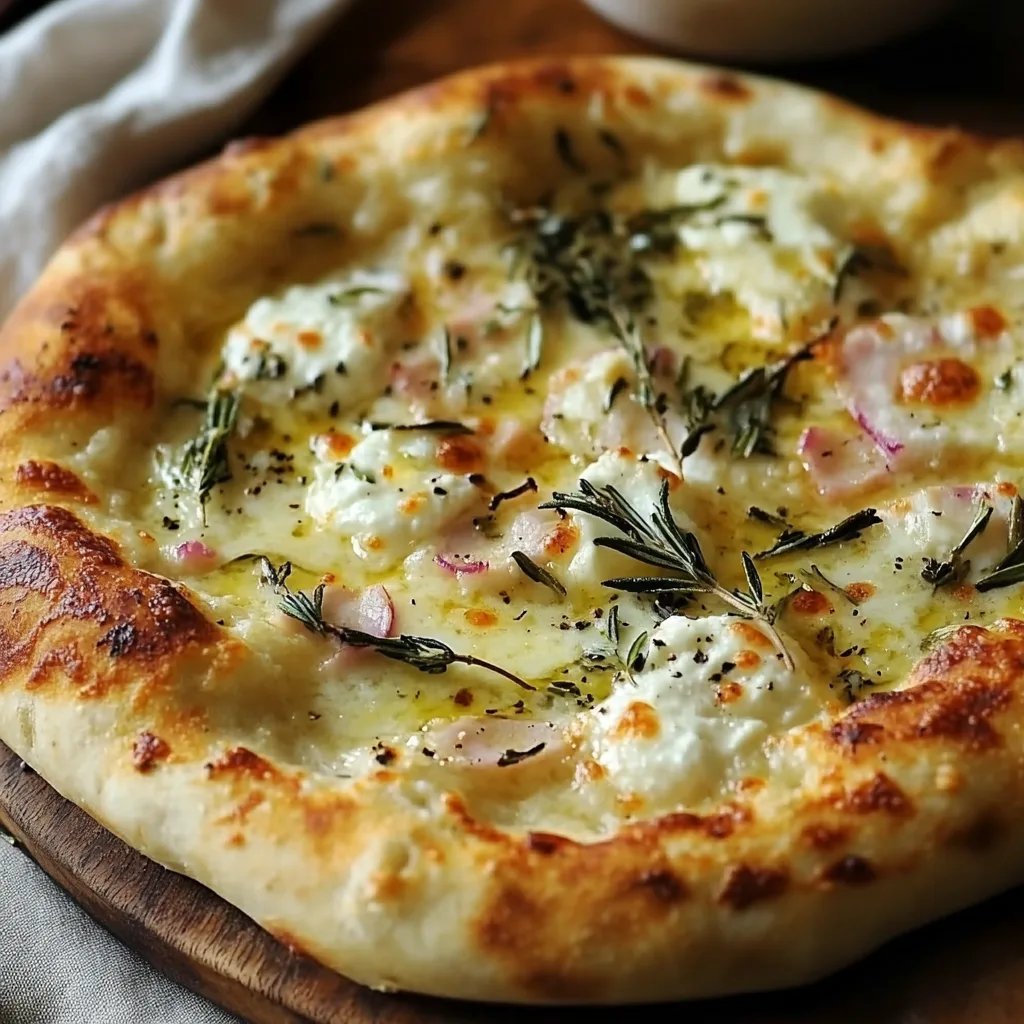 Cremig-knusprige Pizza Bianca: Ein Unglaubliches Ultimatives Rezept